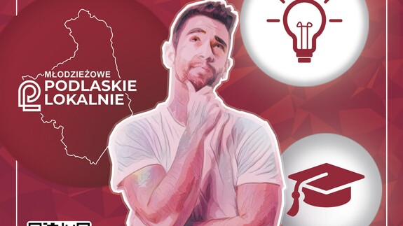 Młodzieżowe Podlaskie Lokalnie - plakat