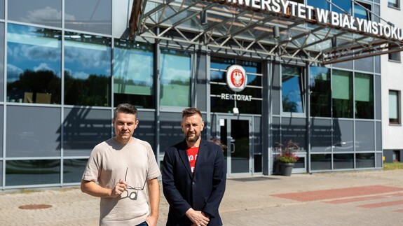 dr Łukasz Kiszkiel i dr Piotr Laskowski 