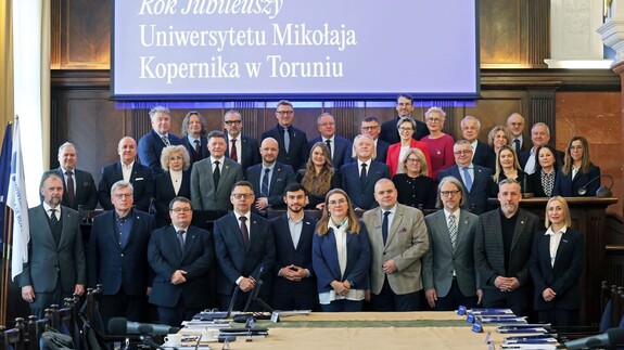 Posiedzenie Konferencji Rektorów Uniwersytetów Polskich w Toruniu z udziałem rektora Uniwersytetu w Białymstoku