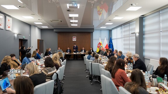 Wizyta delegacji Narodowej Agencji Wymiany Akademickiej w Uniwersytecie w Białymstoku