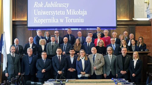 Posiedzenie Konferencji Rektorów Uniwersytetów Polskich w Toruniu z udziałem rektora Uniwersytetu w Białymstoku