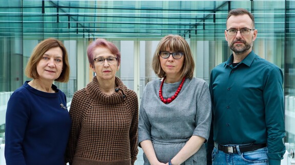 prof Izabela Święcicka, prof Maria Zamarajewa, dr Ewa Olchowik-Grabarek, dr hab Szymon Sękowski, prof UwB