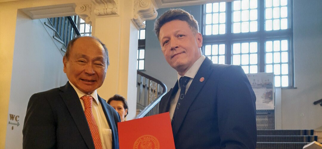 Profesor Fukuyama i prof. Mariusz Popławski