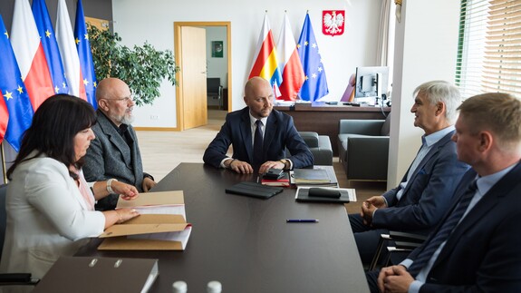 spotkanie w urzędzie marszałkowskim