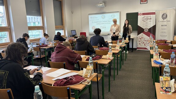 I etap 72. Olimpiady Chemicznej
