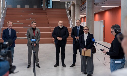 budynek nauk humanistycznych UwB - oprowadzanie 