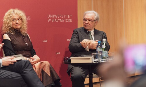Prof. Krzysztof Zanussi na Uniwersytecie w Białymstoku