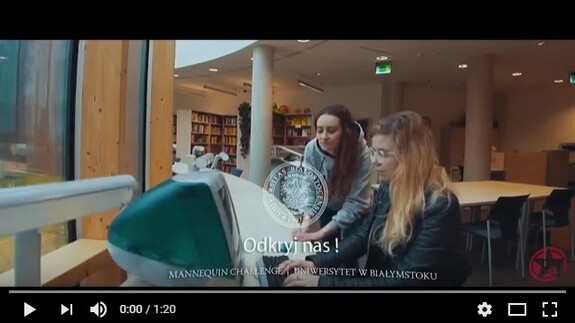 Nowy film promocyjny - Mannequin Challenge studentów UwB! 