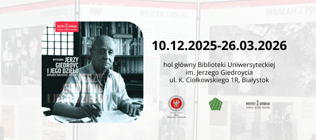 Giedroyc i jego dzieło - wystawa otwierająca obchody Roku Jerzego Giedroycia