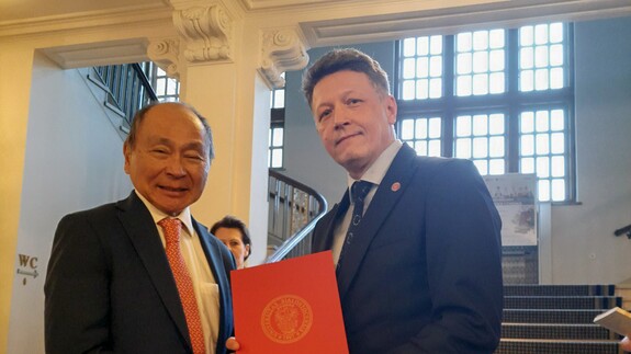 Profesor Fukuyama i prof. Mariusz Popławski