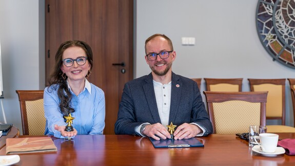 Marcelina Wojno i Szymon Czupryński