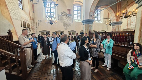 Uczestnicy International Staff Week na UwB