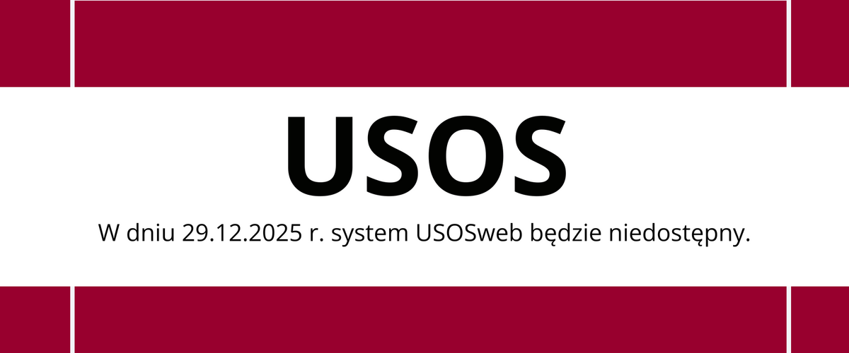 USOSweb - prace administracyjne w dniu 29.12.2025