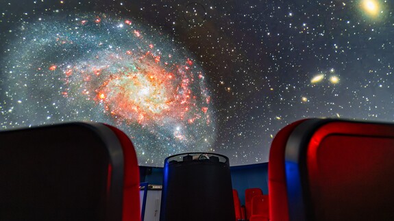 Planetarium UwB - wewnątrz