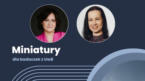 dr Kamila Bezubik  i dr Ewa Dąbrowska-Prokopowska