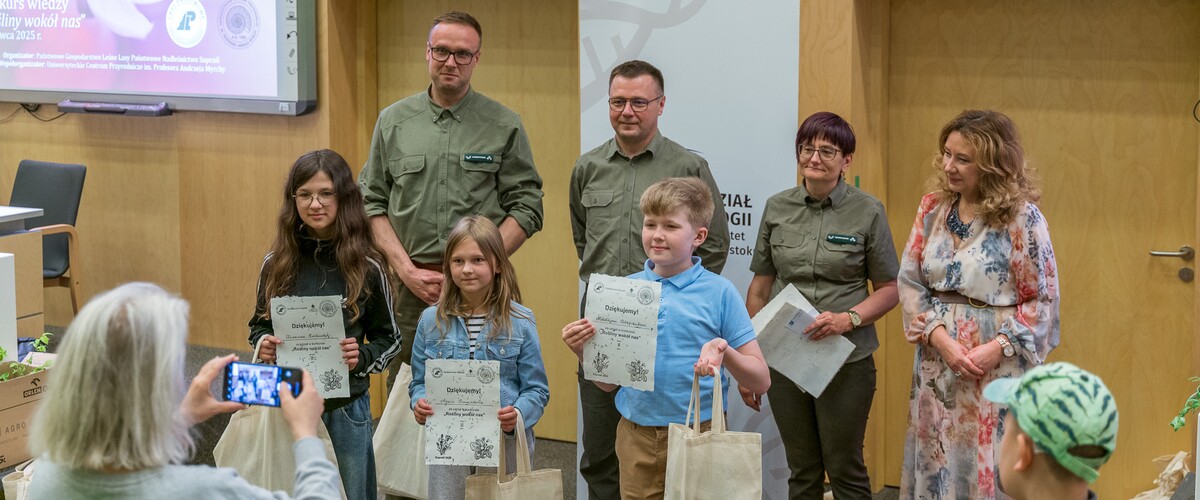 finał konkursu „Rośliny wokół nas”