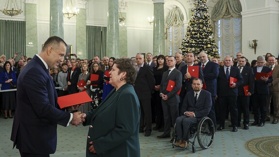 uroczystość w Pałacu Prezydenckim