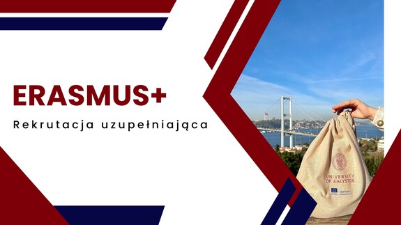 Erasmus - rekrutacja uzupełniająca