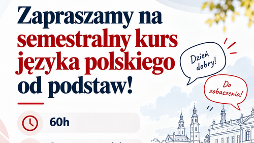 Wydział Filologiczny UwB zaprasza na kursy języka polskiego od podstaw