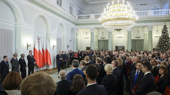 uroczystość w Pałacu Prezydenckim