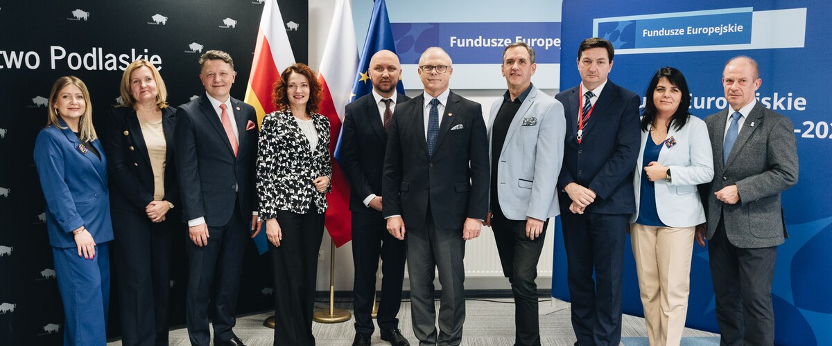 uczestnicy spotkania w Urzędzie Marszałkowskim