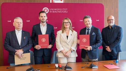 Uniwersytet w Białymstoku poszerza współpracę z Jagiellonią Białystok