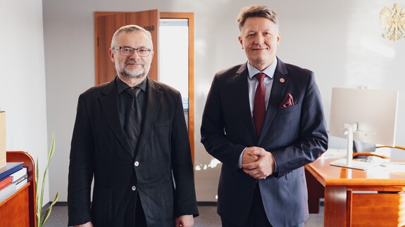 dr hab. Jacek Bonarek, prof. AP i prof. dr hab. Mariusz Popławski