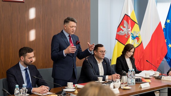 Wizyta delegacji Narodowej Agencji Wymiany Akademickiej w Uniwersytecie w Białymstoku