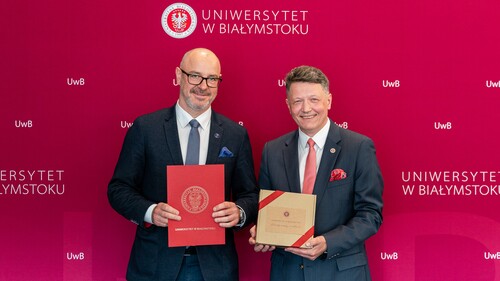 Prestiżowe wyróżnienie dla prawnika z Uniwersytetu w Białymstoku