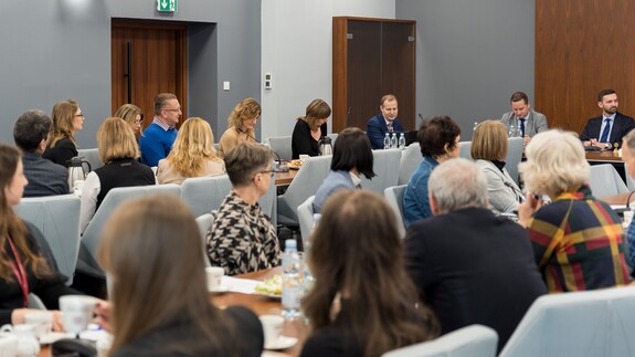 Wizyta delegacji Narodowej Agencji Wymiany Akademickiej w Uniwersytecie w Białymstoku