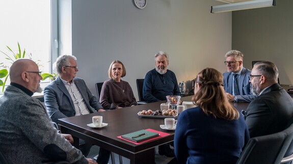 przedstawiciele Wydziału Nauk o Edukacji
