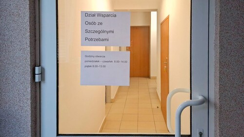 Dział Wsparcia Osób ze Szczególnymi Potrzebami Uniwersytetu w Białymstoku w nowym miejscu – Pogodna 65