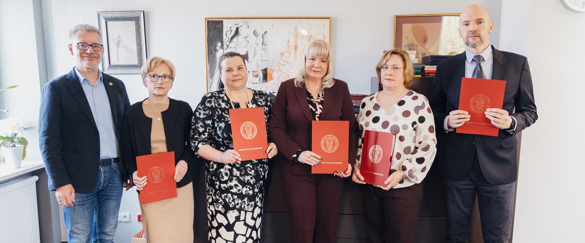 prof. UwB Krzysztof Korotkich, Aneta Aleksandrowicz, prof. UwB Aneta Petelska, dr Monika Zińczuk, dr Maryna Michaluk, dr Robert Szymula