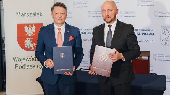 Utworzenie pełnomocnika terenowego RPO – rektor Uniwersytetu w Białymstoku i marszałek województwa podlaskiego podpisali list intencyjny