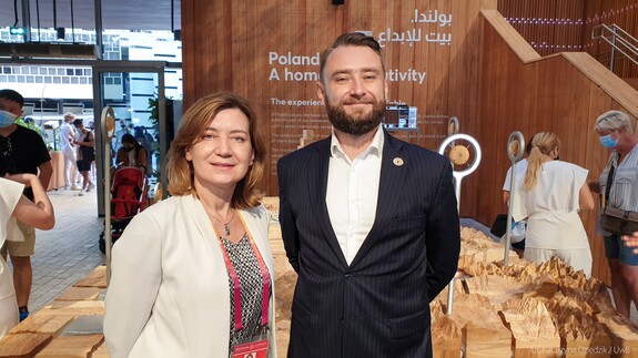 The University of Bialystok took part in Expo 2020 in Dubai