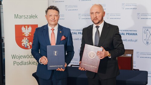 Utworzenie pełnomocnika terenowego RPO – rektor Uniwersytetu w Białymstoku i marszałek województwa podlaskiego podpisali list intencyjny