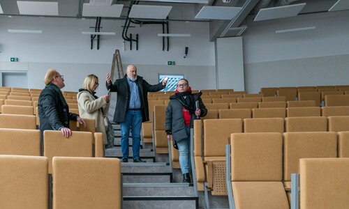 budynek nauk humanistycznych UwB - oprowadzanie 