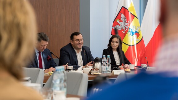 Wizyta delegacji Narodowej Agencji Wymiany Akademickiej w Uniwersytecie w Białymstoku