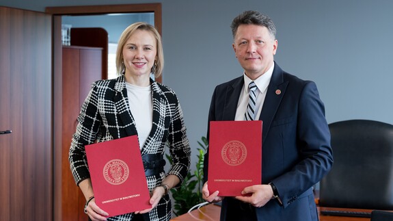 dr Martyna Faustyna Zaniewska, prof. Mariusz Popławski