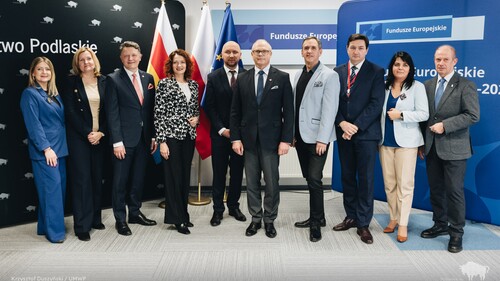 uczestnicy spotkania w Urzędzie Marszałkowskim