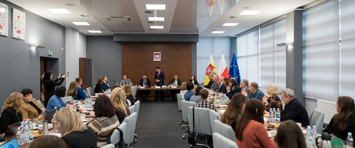 Wizyta delegacji Narodowej Agencji Wymiany Akademickiej w Uniwersytecie w Białymstoku