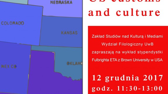 Zwyczaje i kultura USA tematem wykładu stypendystki Fulbrighta - Cindy Abarca