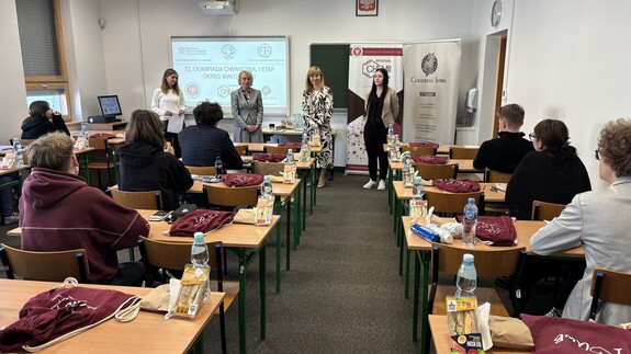 I etap 72. Olimpiady Chemicznej